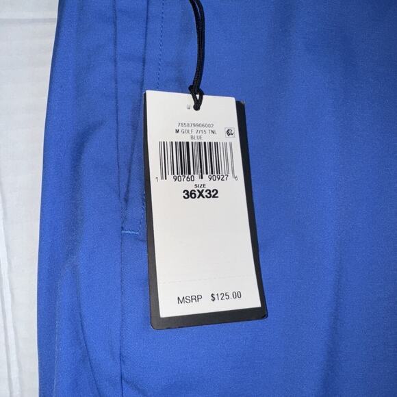 Ralph Lauren RLX Men's Chino Golf Pants Blue Tailored Fit 36x32 - Picture 4 of 12